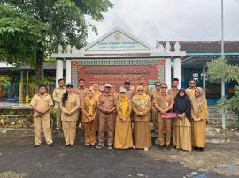 Sidak Apel Pagi Pamong Kalurahan Siraman, Panewu Wonosari Tekankan Disiplin Kerja